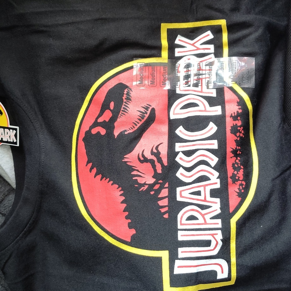 NWT Jurassic Park Unisex Adult T-shirt - Picture 7 of 7